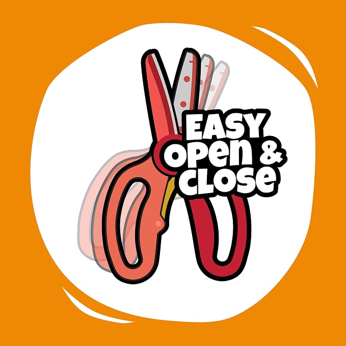 Fiskars Training Scissors for Preschoolers Ages 3+, Small Kids Safety Scissors - Image 6