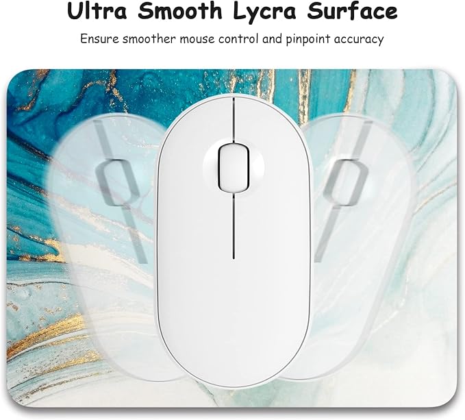 Dapesuom Small Mouse Pad, 6 x 8 Inch Thick Rubber Premium-Textured Non-Slip - Image 3
