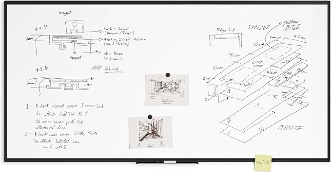 U Brands PINIT Magnetic Dry Erase White Board - Image 4