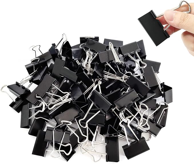 DSTELIN Large Binder Clips 1.6-Inch Width, Big Paper Clamps Clips - Image 4