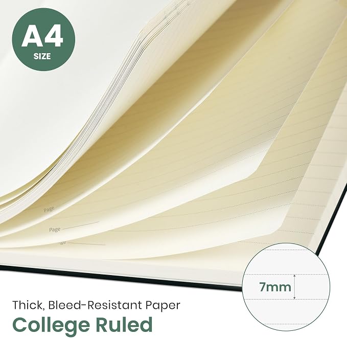 Taja Large Spiral Lined Journal - Image 2
