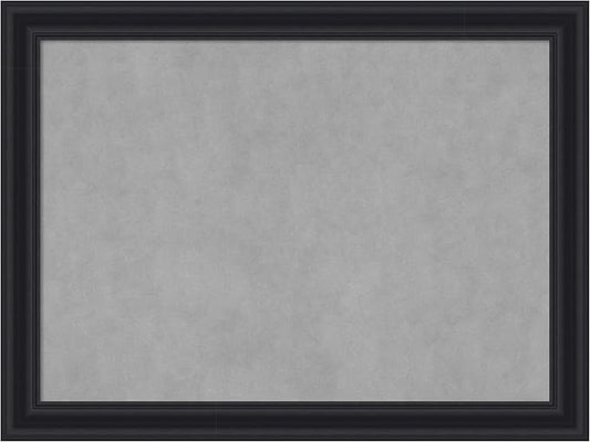Amanti Art Black Framed Magnetic Board 24x32 Medium Vision Board by AmantiArt