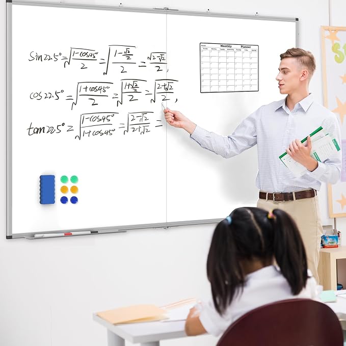 Large Whiteboard, 60 X 36 Inches Big Whiteboard - Image 6