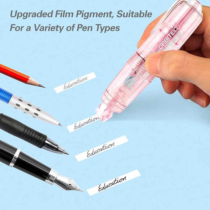 Refillable Retractable White Correction Tape, - Image 5