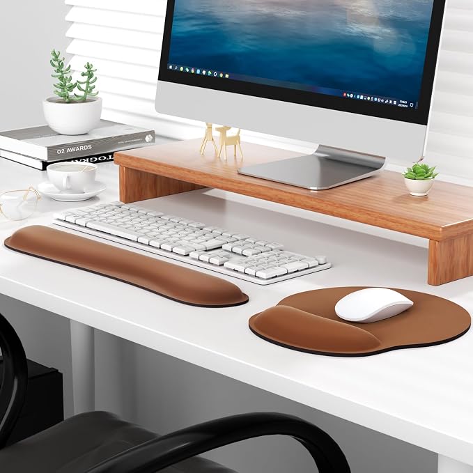 KTRIO Keyboard Wrist Rest & Mouse Pad - Image 6