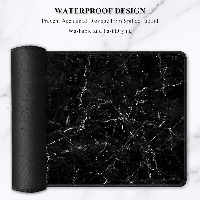 Auhoahsil Large Mouse Pad, Full Desk XXL Extended Gaming Mouse Pad 35" X 15" - Image 6