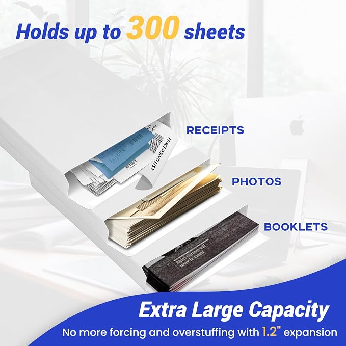 6x9 Expanding Manilla Envelopes Self Seal 25 Pack, Goefun Heavyweight 180 GSM - Image 3