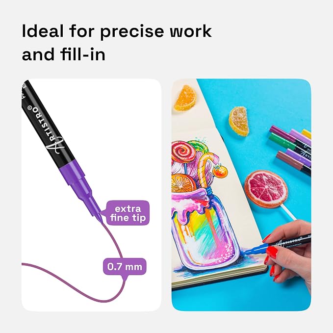 ARTISTRO Acrylic Paint Pens - Image 4