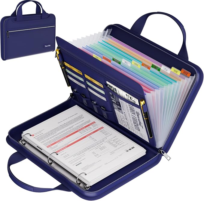 Fireproof Accordion File Organizer by Tamfile