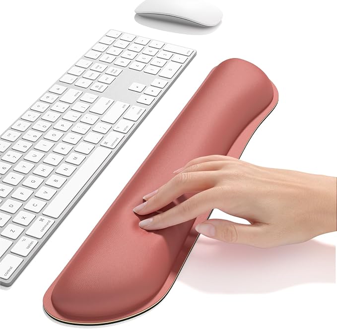Dapesuom Enlarge Keyboard Wrist Rest, Memory Foam Keyboard Wrist Cushion - Image 5
