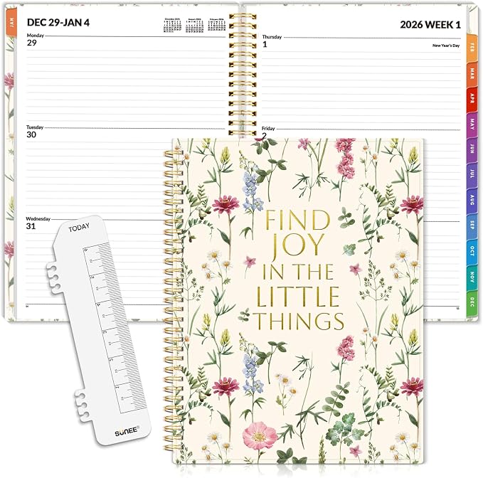 SUNEE 2026 Weekly and Monthly Planner by SUNEE