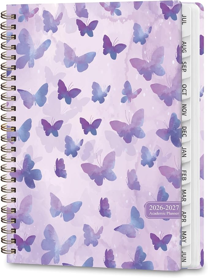 Planner 2026-2027, Weekly and Monthly Academic Planner, July 2026 by VALOME