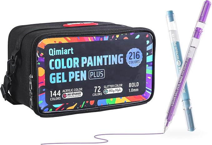 Languo 216 Colors Acrylic Gel Pens by languo