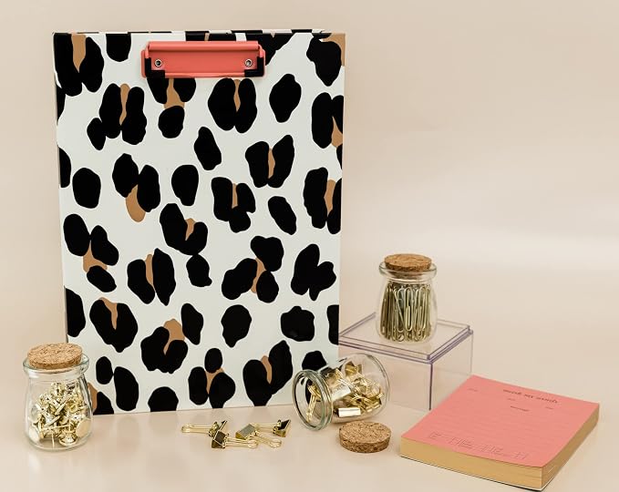 Kate Spade New York Leopard Print Clipboard Folio - Image 6