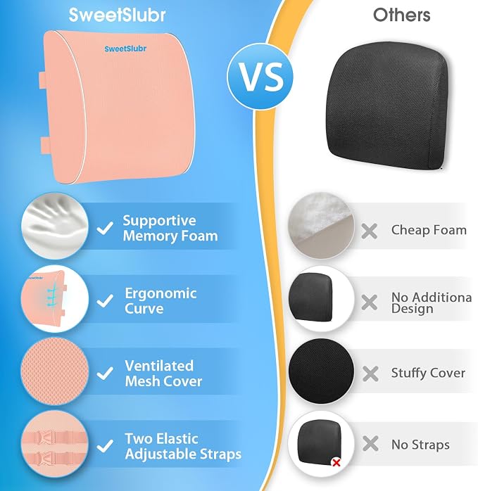SweetSlubr Lumbar Support Pillow - Image 6
