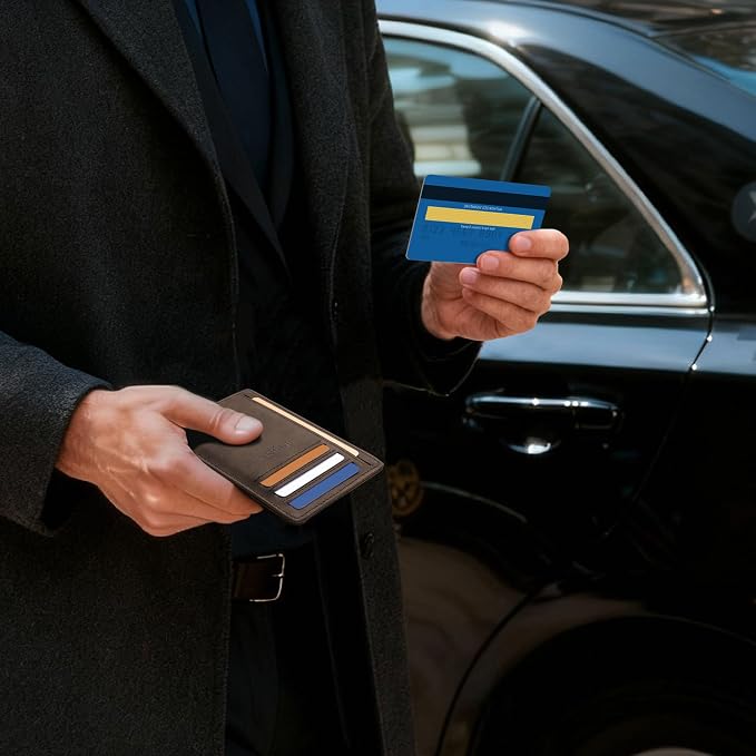 Espera Slim Minimalist Front Pocket Wallet - Image 8