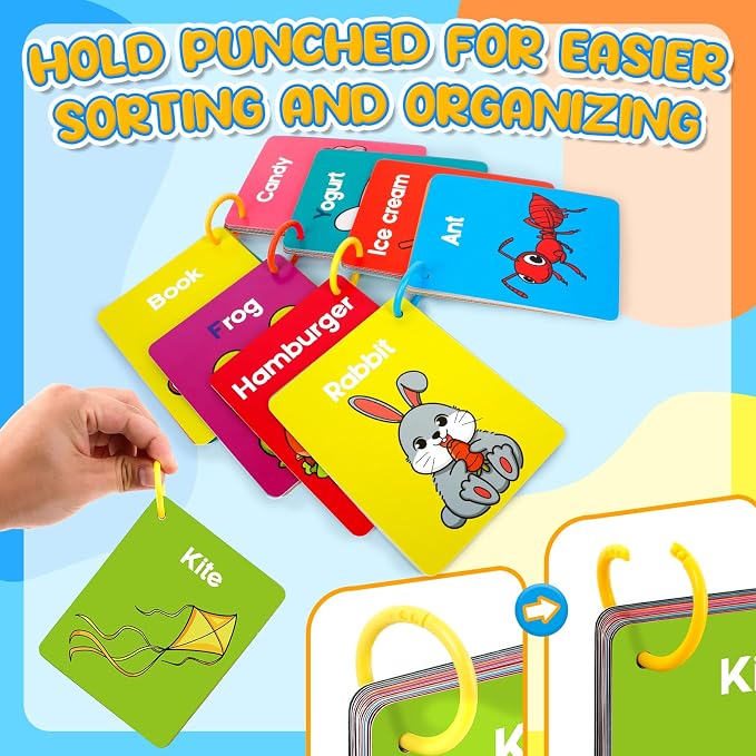 Toddler Flash Cards Baby Cognitive Flashcards - Image 5