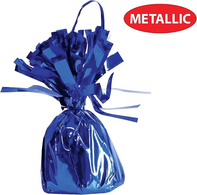 Beistle Metallic Wrapped Balloon Weights – 12 Pack, Party Decorations - Image 5