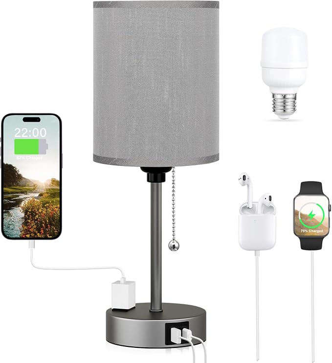 Dicoool Small Bedside Table lamp by DicooolDirect