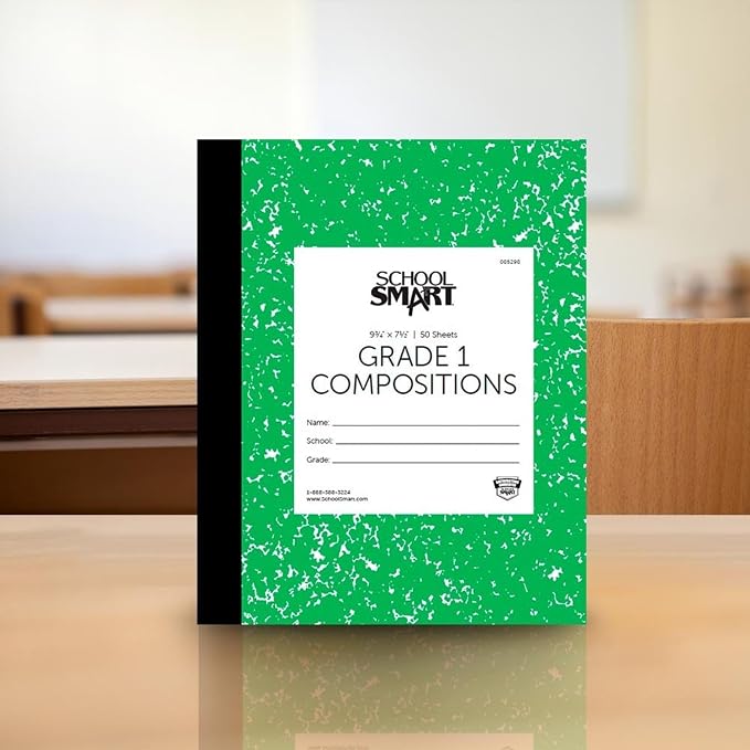 School Smart - 85298 Skip-A-Line Composition Book - Grade 1 - 9 3/4 x 7 3/4 - - Image 5