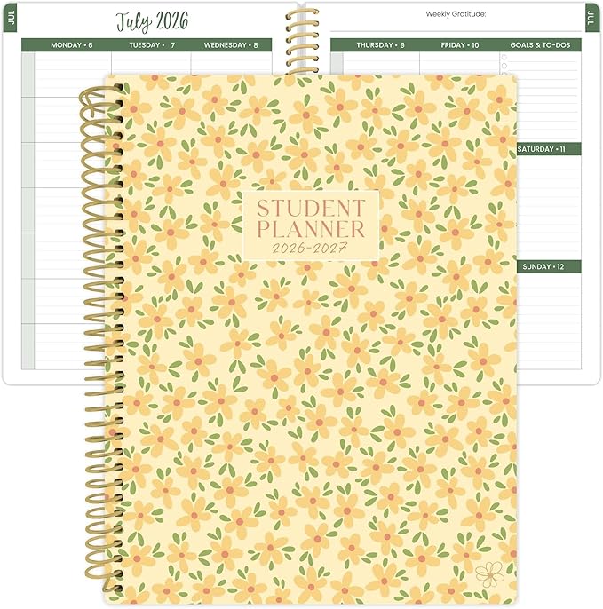 Daisy by bloom daily planners 2026-2027 Academic Year Student Planner by bloomdailyplanners