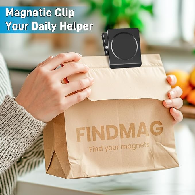 FINDMAG Extra Large Heavy Duty Magnetic Clips - Image 5