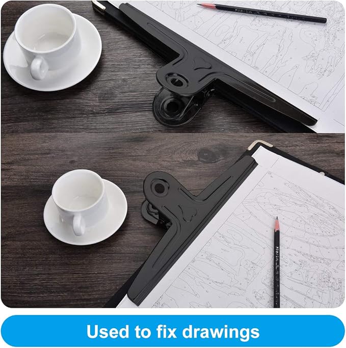 Coideal Extra Large Bulldog Clips Black - Image 4