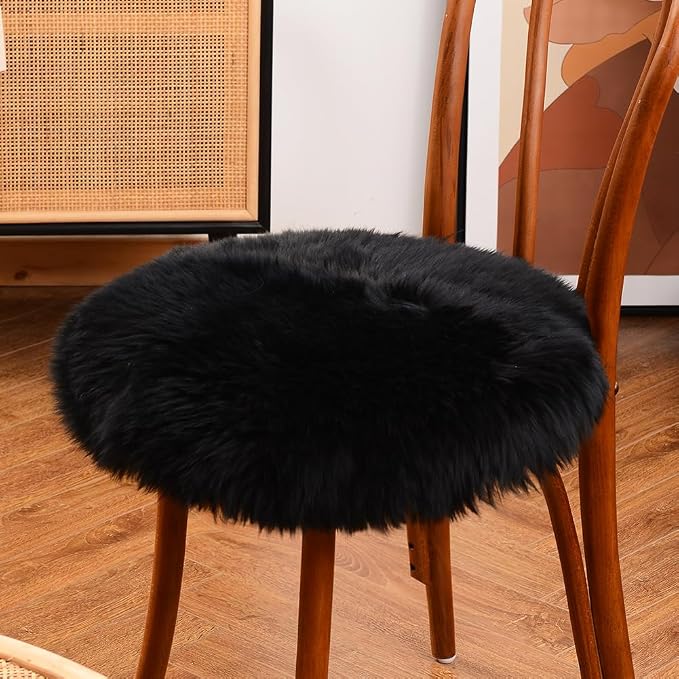 LLB Sheepskin Chair Pad Office Cushion Cover by LLB