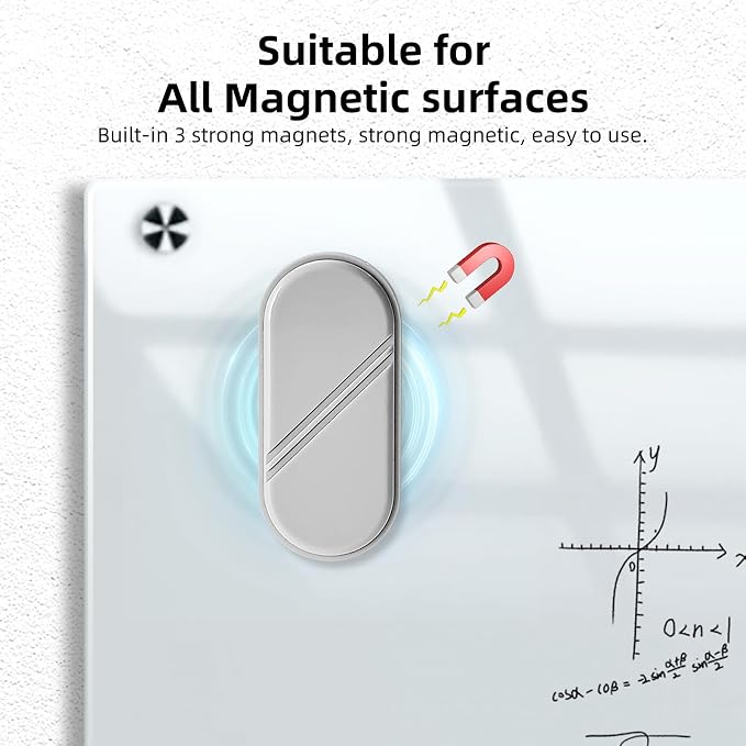 Dry Erase Eraser, Magnetic White Board Erasers - Image 3
