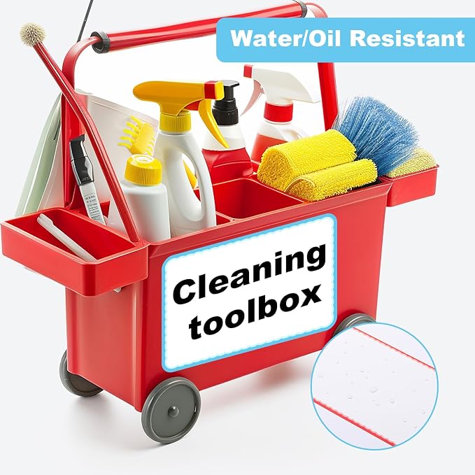 160 Pcs Labels for Storage Bins, 6 X 4 Inch Storage Bin Labels Moving Labels | - Image 5