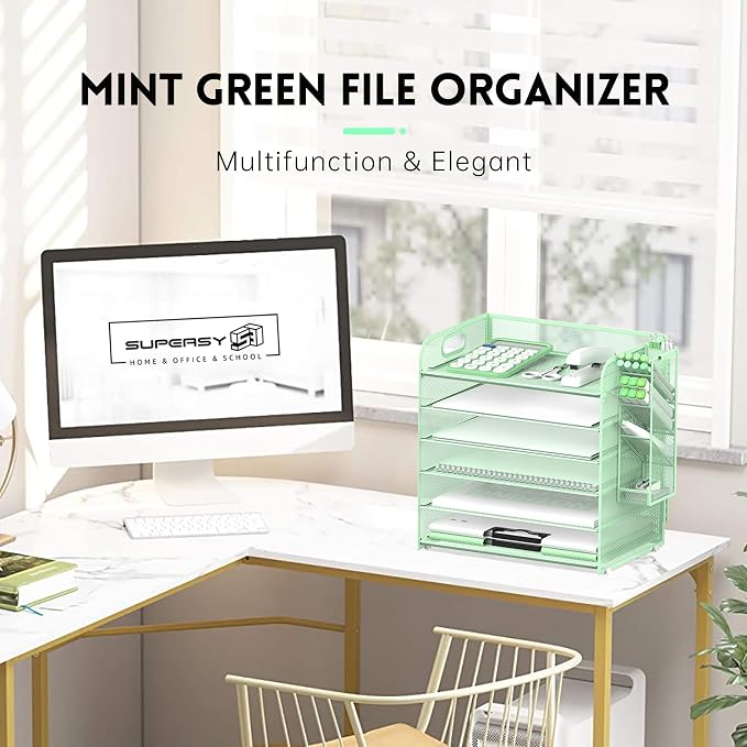 SUPEASY 6 Tier Desk Organizer - Image 6