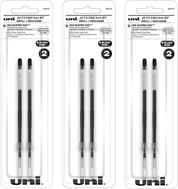 Uni-Ball Jetstream RT Ballpoint Pen Refills - Image 2