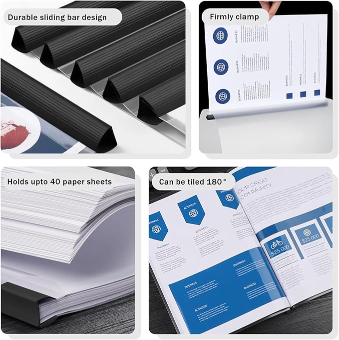 JOERSH 10Pcs Clear Report Covers - Image 4