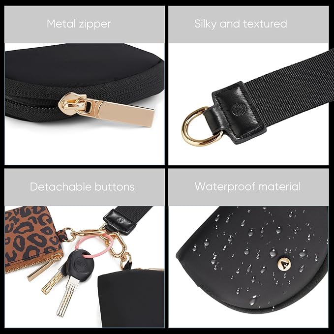 VUTUXA KeyChain Wallet Wristlet - Image 4