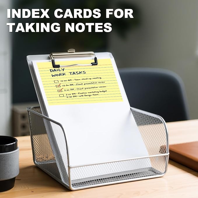 4x6 Index Cards, Colored Notecards 4 x 6 Index Card Single-Side Lined Flash - Image 7