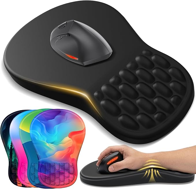 YIWEI Ergonomic Mouse Pad with Wrist Support by Unknown