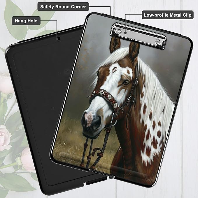 A4 Clipboard with Storage Pen Holder, Clipboards Organizer Nursing Clipboard - Image 5
