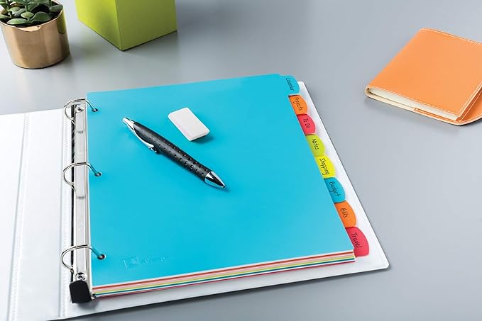 Avery Big Tab Write & Erase Durable Plastic Dividers - Image 5