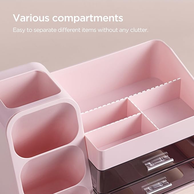 HBlife Desk Organizer with Pen Pencil Holder - Image 4