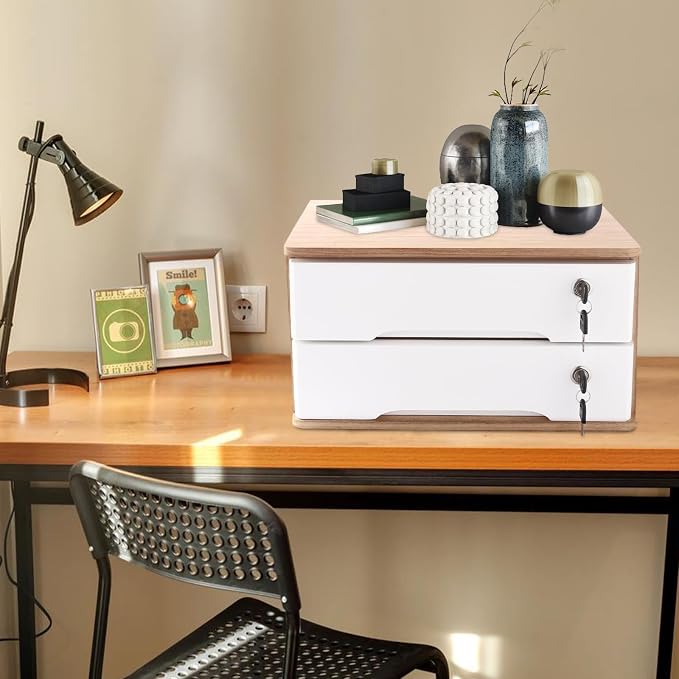 Wooden Desktop Storage Box - Image 5