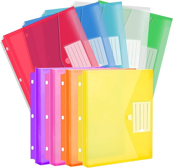 Binditek 36 Pack Binder Pocket Folders by Binditek