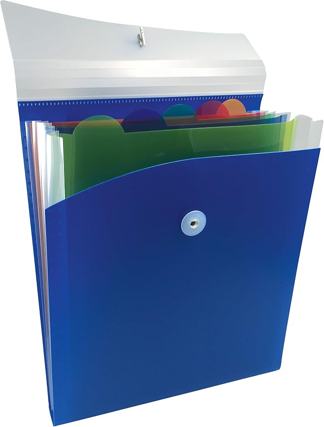 Vertical Expanding 6 Pocket Backpack File by Better Office Products, 1 Piece - Image 4