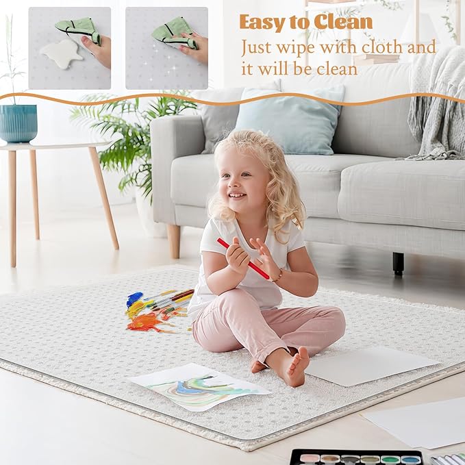 KMAT Office Chair Mat for Carpet, Computer Desk Mat, Heavy Duty Floor Protector - Image 7