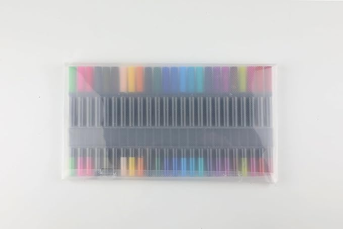 Dual Brush Marker Pens, 24 Colors Art Markers with Fine and Brush Tip Coloring Markers for Adults, Marker for Journaling Calligraphy Drawing Sketching Doodling Illustrating-DeskLoop Office