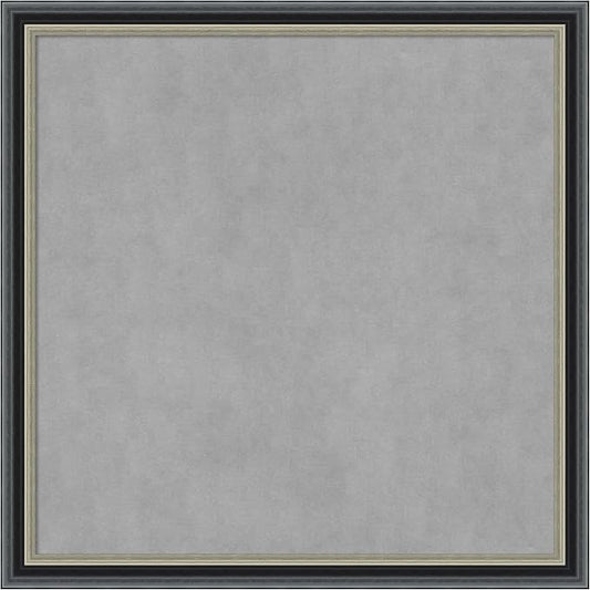 Amanti Art Black Framed Magnetic Board 27x27 Medium Vision Board by AmantiArt