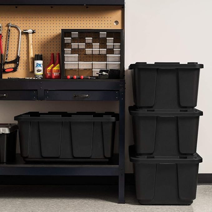 IRIS USA 4-Pack 27 Gallon Storage Bins - Image 2