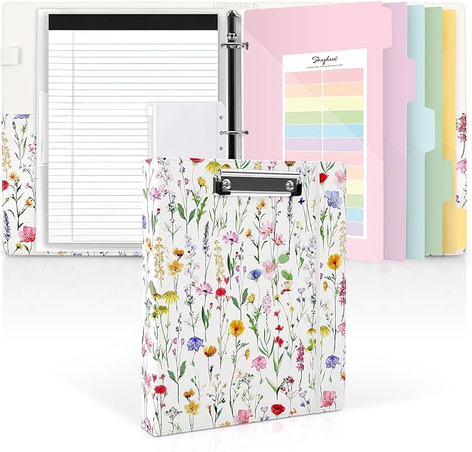 SKYDUE 1 Inch 3-Ring Binder by SKYDUE
