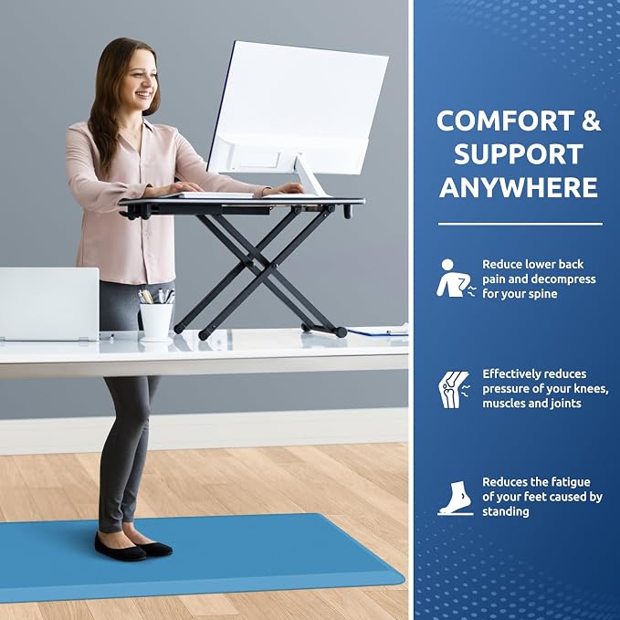 KitchenClouds Kitchen Mat Cushioned Anti Fatigue Rug 20"x39" Water Resistant - Image 4