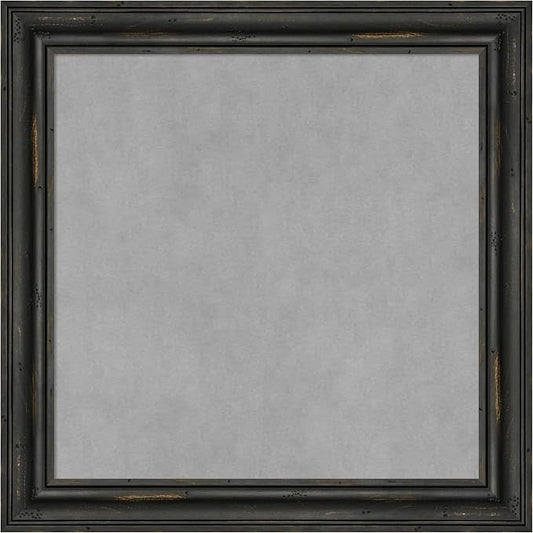 Amanti Art Black Framed Magnetic Board 19x19 Small Vision Board by AmantiArt