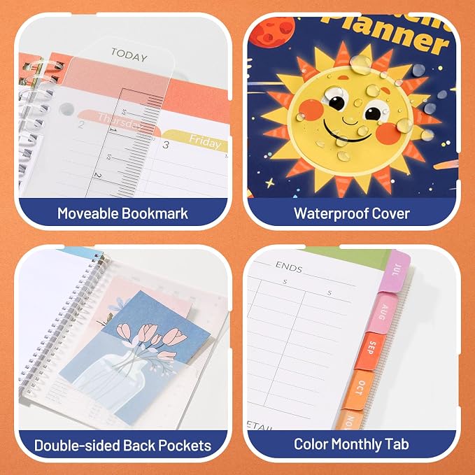 SUNEE Elementary Student Planner 2026-2027, Dated Academic Year Jul. 2026 - Image 5